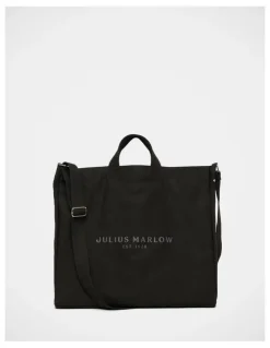 Julius Marlow Canvas Tote Bag in Black