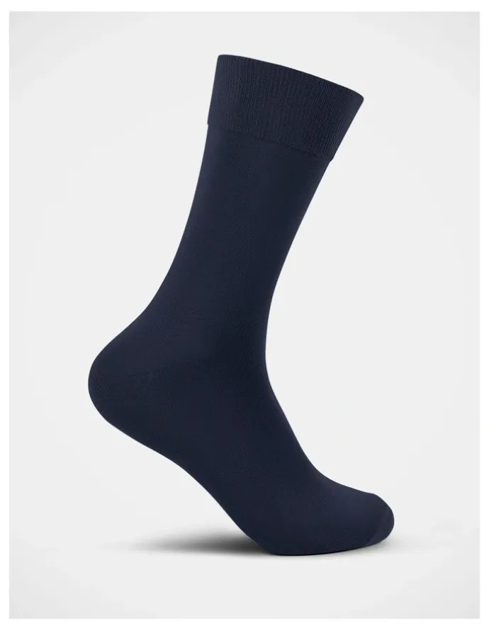 Julius Marlow Dress Socks in Navy