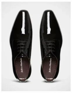 Julius Marlow Lace Up Dress Shoe in Jet Black