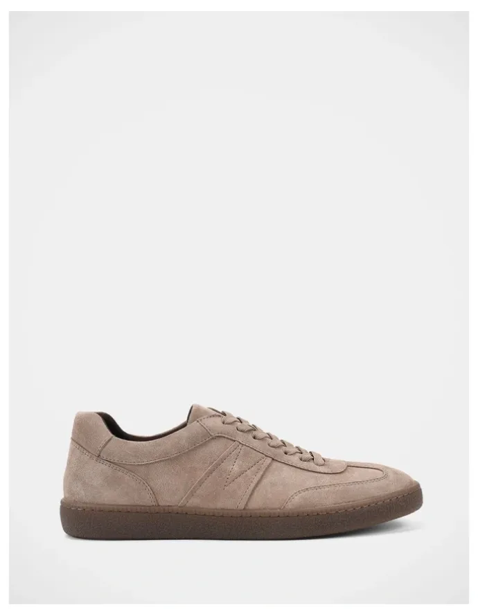 Julius Marlow Oxide Sneakers in Bark Suede