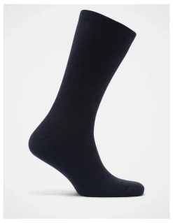 Julius Marlow Plain Sock 5 Pack in Black