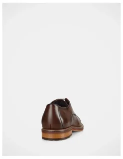 Julius Marlow Scribble Dress Shoe in Chocolate
