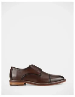 Julius Marlow Scribble Dress Shoe in Chocolate