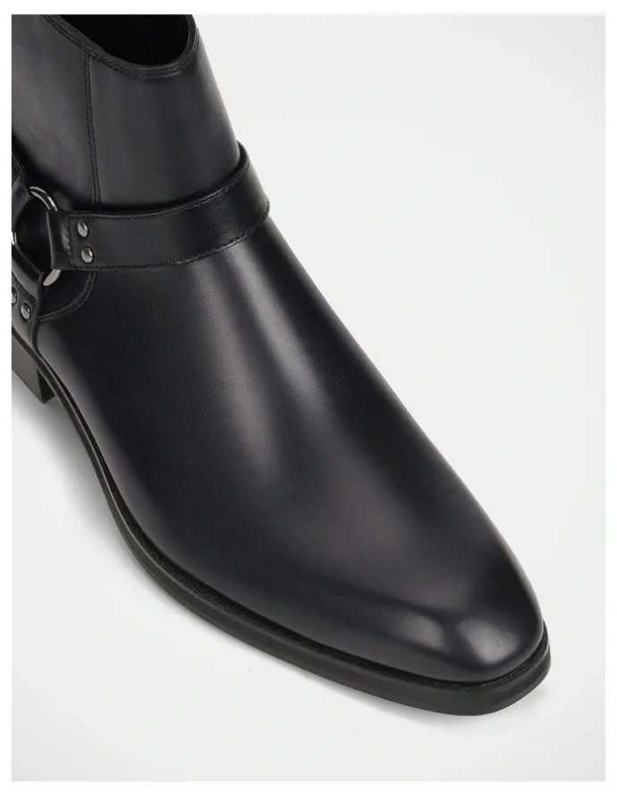 Julius Marlow Rocker Boots in Black