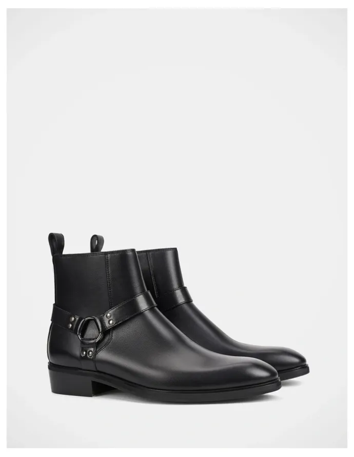Julius Marlow Rocker Boots in Black