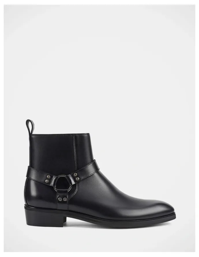 Julius Marlow Rocker Boots in Black