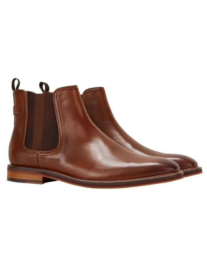 Julius Marlow Scuttle Boot in Cognac