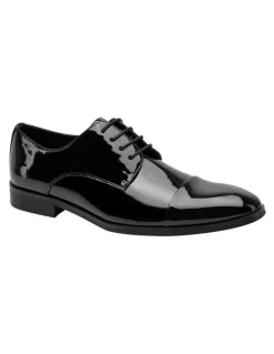 Kenneth Cole Henzer Cap Toe Oxoford in Black