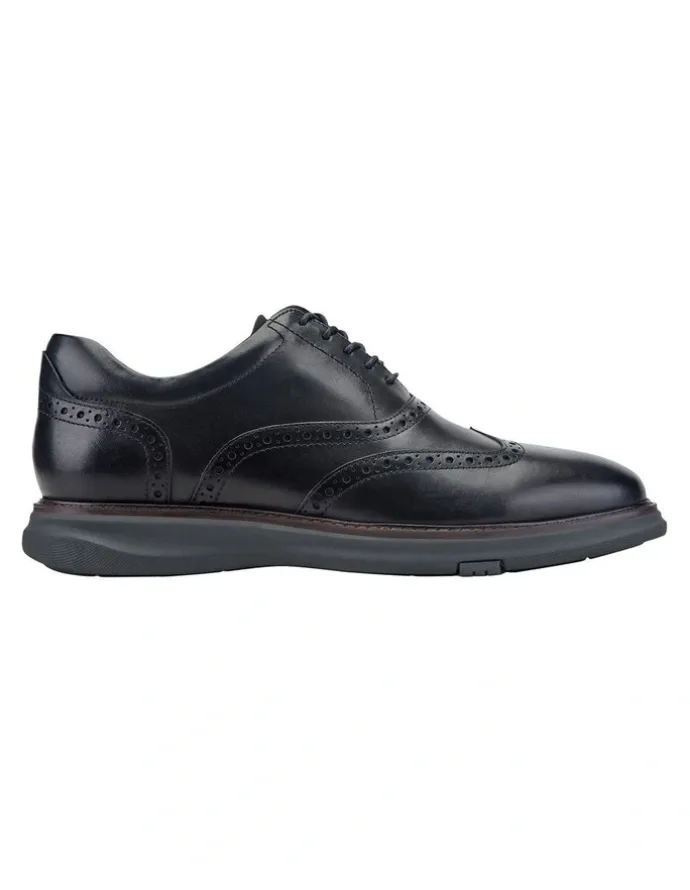 Kenneth Cole Lendal Wingtip Oxford Shoes in Black