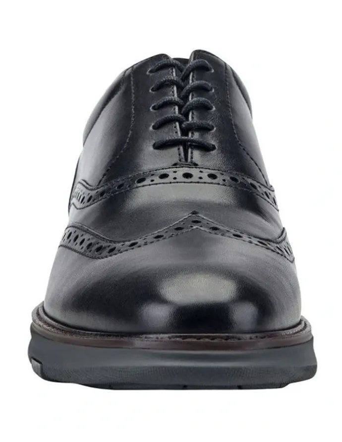 Kenneth Cole Lendal Wingtip Oxford Shoes in Black