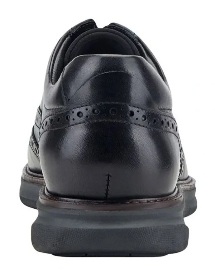 Kenneth Cole Lendal Wingtip Oxford Shoes in Black