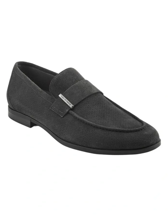 Kenneth Cole Sylvan Loafer in Dark Gray