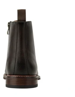 Kenneth Cole Lowen Combat Boot in Brown