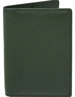 Kinnon Earle Passport Holder in Olive Green
