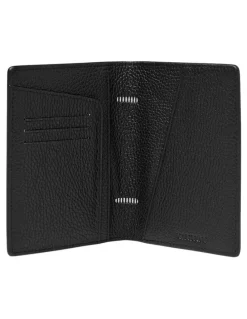 Kinnon Earle Passport Holder in Black