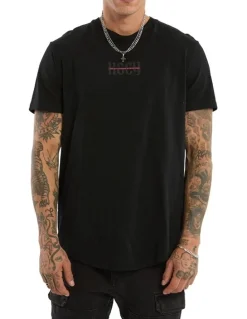 KSCY Apparition Dual Curved Tee in Black