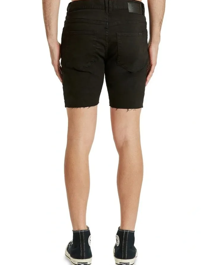 KSCY Denim Short in Black