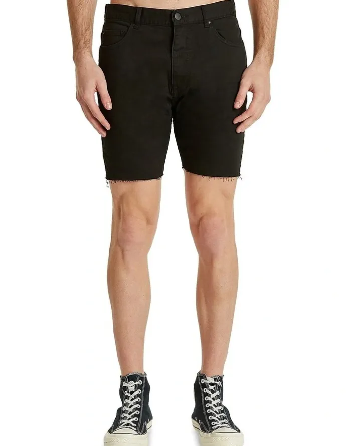 KSCY Denim Short in Black