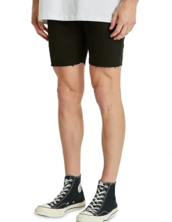 KSCY Denim Short in Black