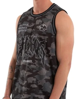 KSCY Glory Basketball Jersey Tank in Black