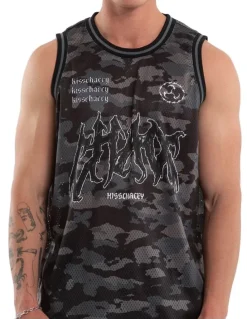 KSCY Glory Basketball Jersey Tank in Black