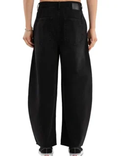 KSCY K8 Balloon Jean in Vintage Black