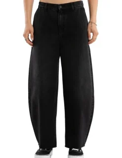 KSCY K8 Balloon Jean in Vintage Black