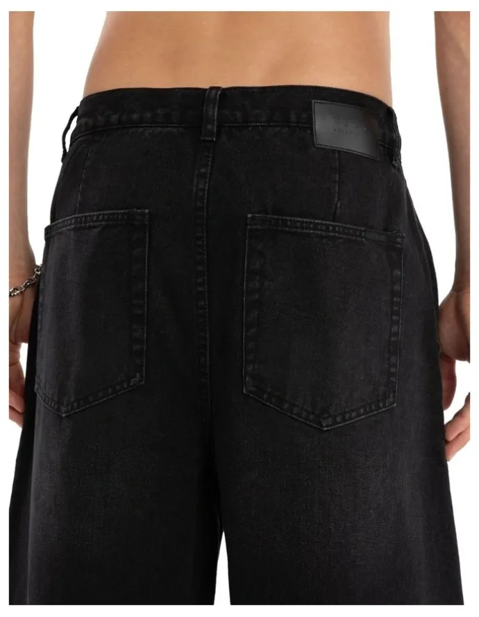 KSCY K8 Balloon Jean in Vintage Black