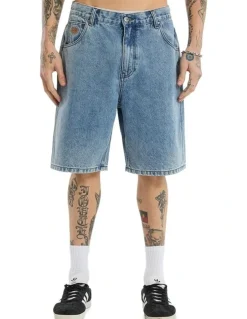 KSCY K6 Denim Jort in Blue