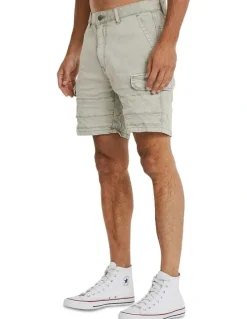 KSCY Michigan Cargo Shorts in Willow Grey