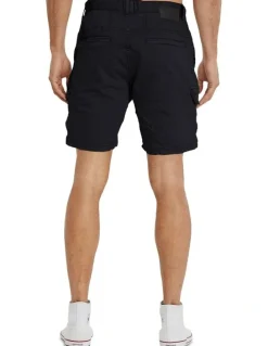 KSCY Michigan Cargo Shorts in Jet Black