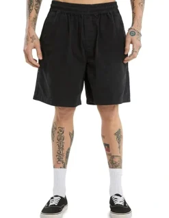 KSCY Mosh Baggy Short in Jet Black