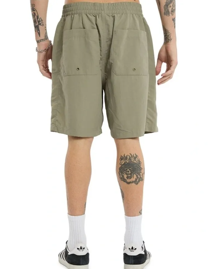 KSCY Mosh Baggy Swim Shorts in Slate Grey