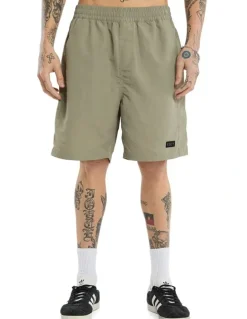 KSCY Mosh Baggy Swim Shorts in Slate Grey