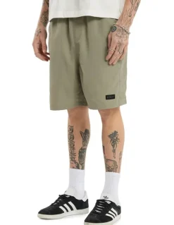 KSCY Mosh Baggy Swim Shorts in Slate Grey