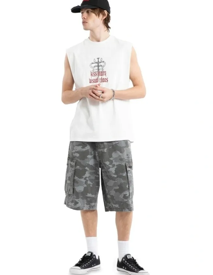 KSCY Pray Soul Street Muscle Tank in White