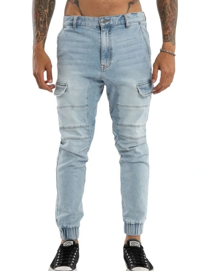 KSCY Salem Cargo Jogger in Blue