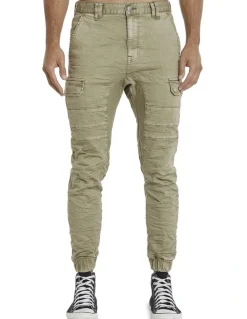 KSCY Salem Denim Jogger in Highland Green