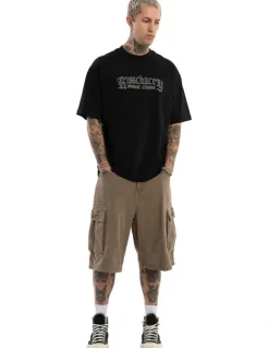 KSCY Shuriken K7 Baggy Cargo Short in Brown