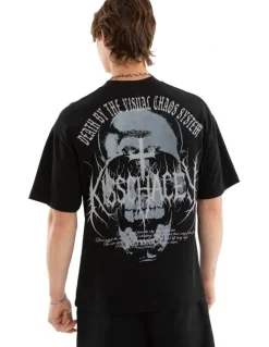 KSCY Skullcraft Street Tee in Black