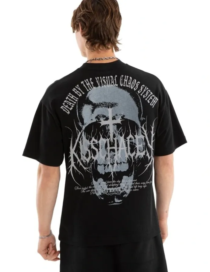 KSCY Skullcraft Street Tee in Black