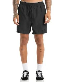 KSCY Sunrise Beach Short in Black