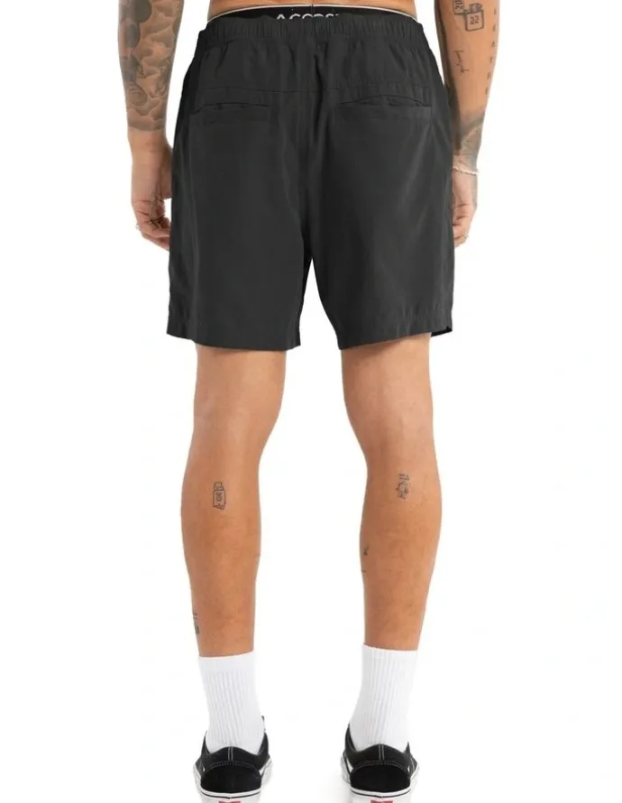 KSCY Sunrise Beach Short in Black