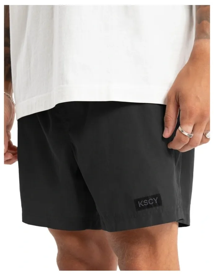 KSCY Sunrise Beach Short in Black