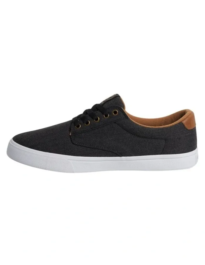 Kustom Asmus Sneakers in Black Herring