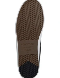 Kustom Asmus Sneakers in Black Herring