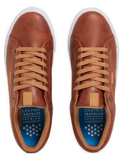 Kustom Finetime Classic Sneakers in Brown