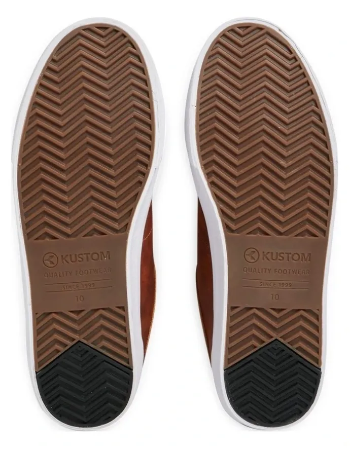 Kustom Finetime Classic Sneakers in Brown
