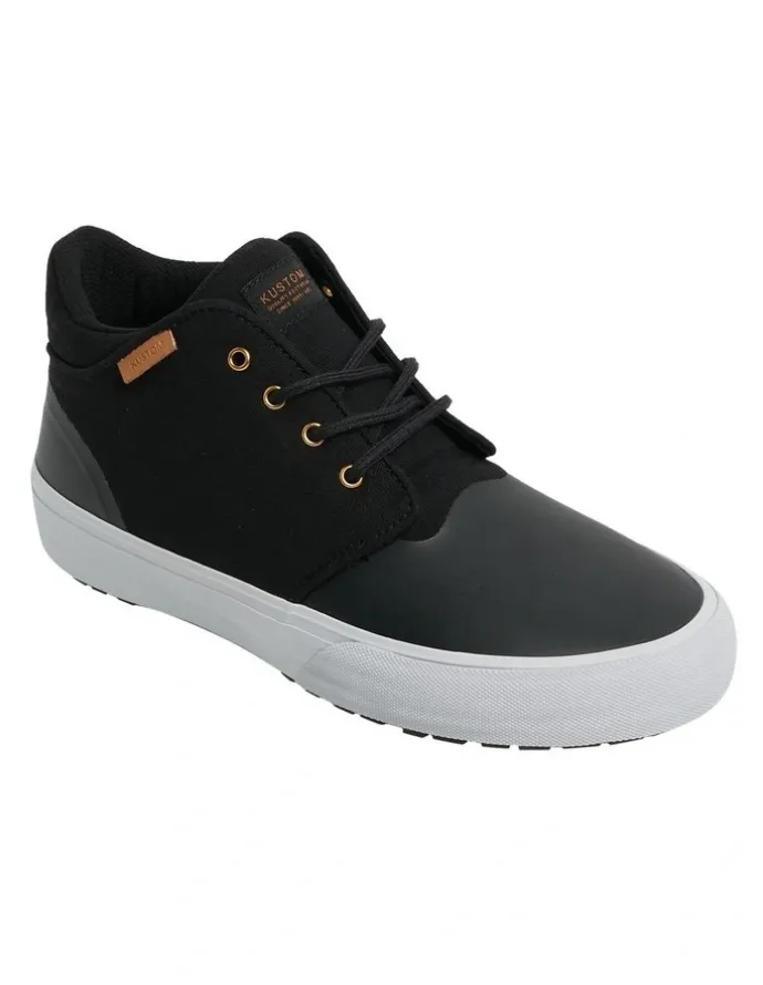 Kustom Realm Sneakers in Black