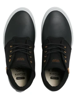 Kustom Realm Sneakers in Black